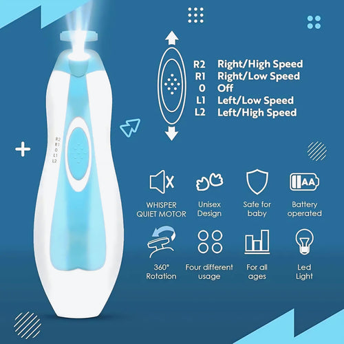 Baby Electric Nail Cutter – Safe & Gentle